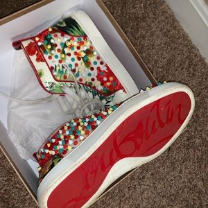christian louboutin tennis shoes